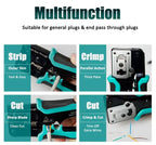 Pro'skit CP-342 End Pass Through Mini Crimper Pliers 8P8C RJ45 Perforated Crystal Head Crimp Tool 4in1 Ethernet LAN Stripper