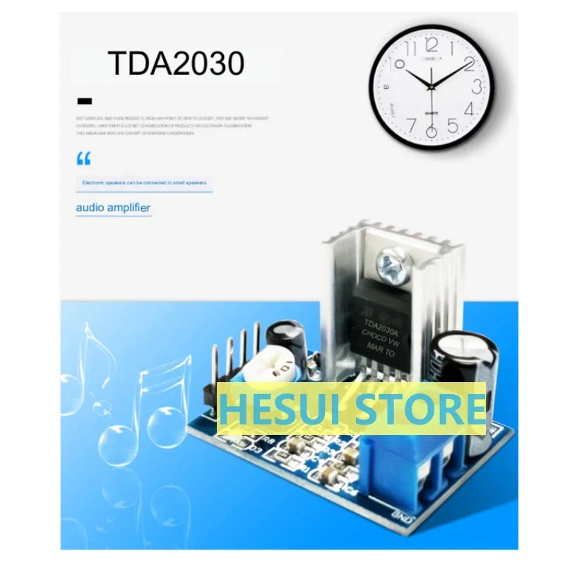 TDA2030A power amplifier module Audio amplifier TDA2030 electronic speaker can be connected to a small speaker