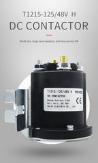 Accessories 12V 24V 48V DC Pump Contactor Relay 125A Contactor For Pallet Truck