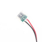 5/10Pcs Transparent 2Pin Waterproof USB-C Female Charging Socket With LED Light Type-C Power Input Connector