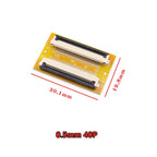 FPC Extension Board FFC Flexible Ribbon Cable Adapter Board 1.0/0.5mm Spacing Flat Wire 4P/8P/10P/20P/40P-60P for Electronics