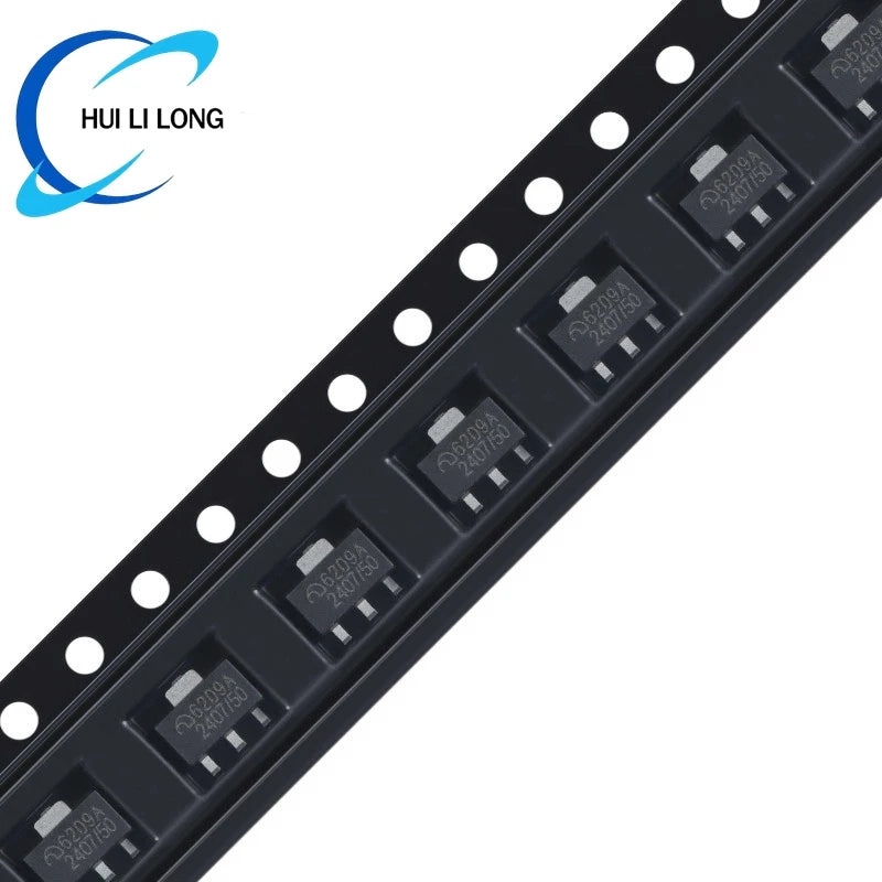 100Pcs/5pc ME6209 6209A ME6209A 3V 3.3V 4V 4.5V 5V ME6209A33PG ME6209A50PG SOT-89 Low Power Dropout LDO Linear Regulator IC SMD
