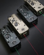 CQBL-1 Laser Aiming IR/Red/Green Dot Laser Indicator Momentary Constant Quick Opening With Scout Light Connect Mount For 20MM