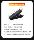 CH341A/B Programmer Adapter+SOP8 Clip+SOIC8 Adapter with Cable+1.8V Adapter CH341A EEPROM Flash BIOS USB Programmer ZIF Adapter