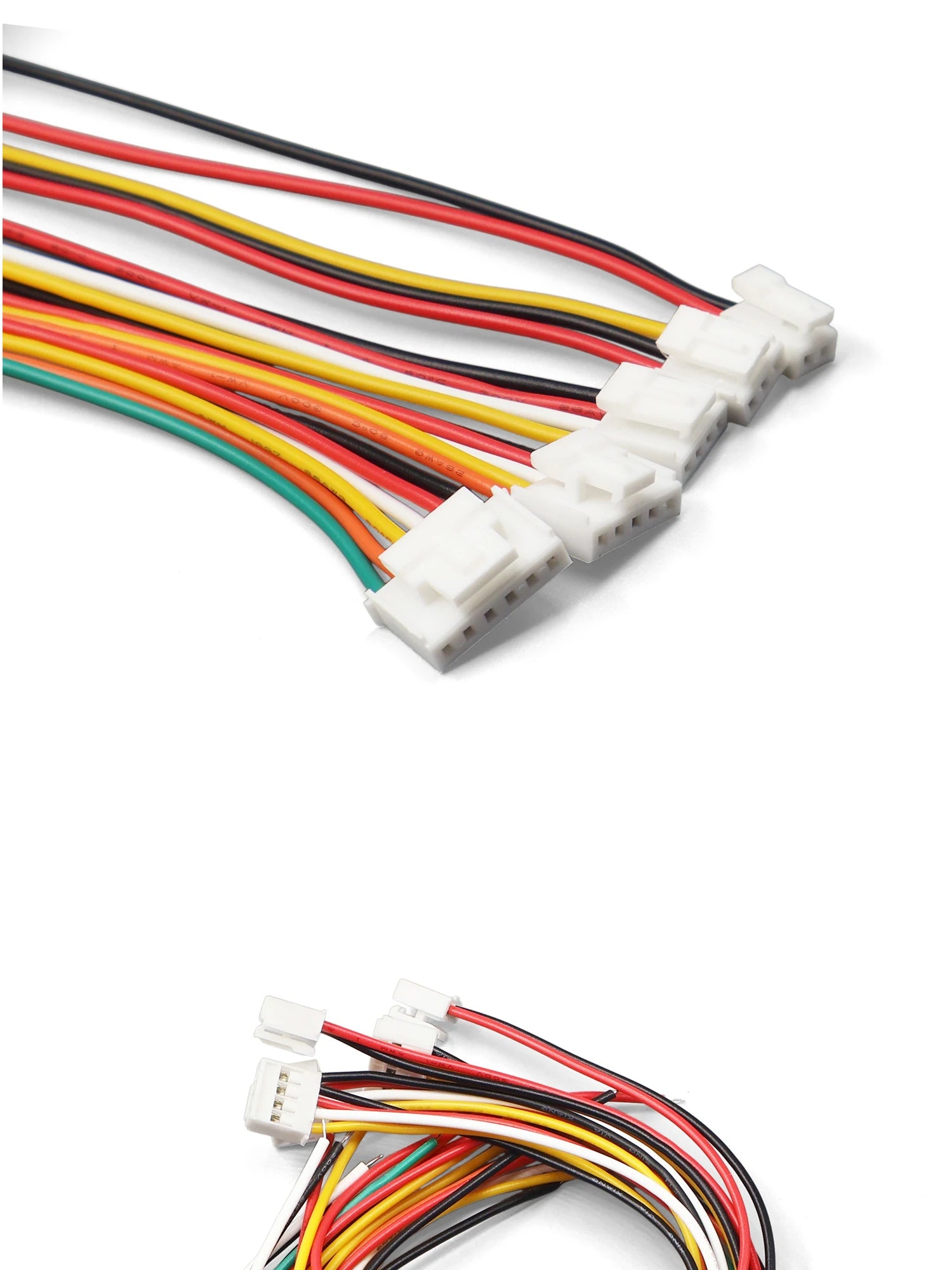 10PCS JST HY2.0mm Wire Cable Connector 2/3/4/5/6Pin 2.0MM Pitch Plug 10CM/20cm/30CM Wire Length 26AWG