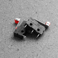 10pcs Spdt 1No+1Nc Momentary Roller Lever Micro 3-Pin Terminal 250V 5A Limit Switch For Hinge Detection Roller Micro Lever