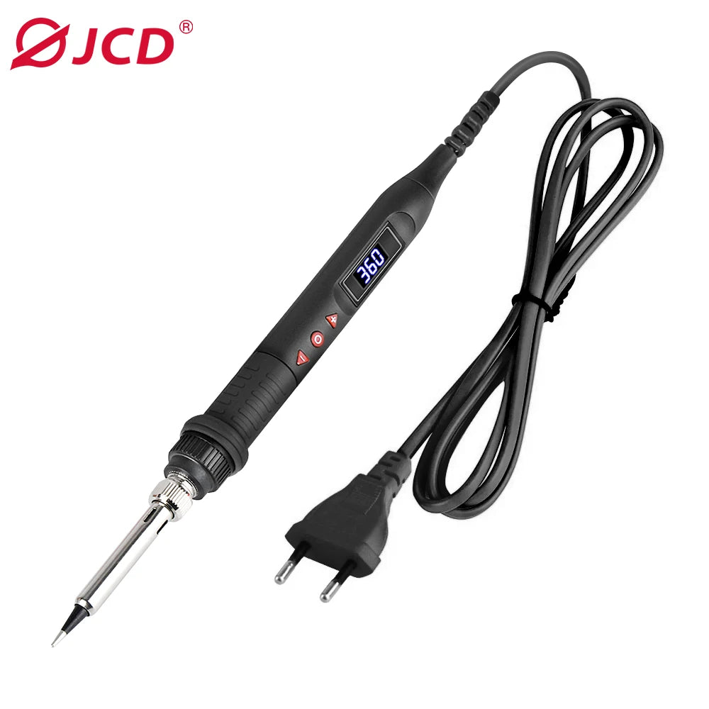 JCD 908U 80W Soldering iron Set kit LCD display Adjustable temperature portable Soldering iron 220V/110V Welding Repair Tools