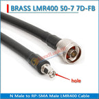 L16 N Male to RP SMA RP-SMA RPSMA Q9 BNC TNC UHF Male UHF Female Coaxial LMR400 RG8 RG8U RG8/U SYWV50-7 7D-FB Extend Cable