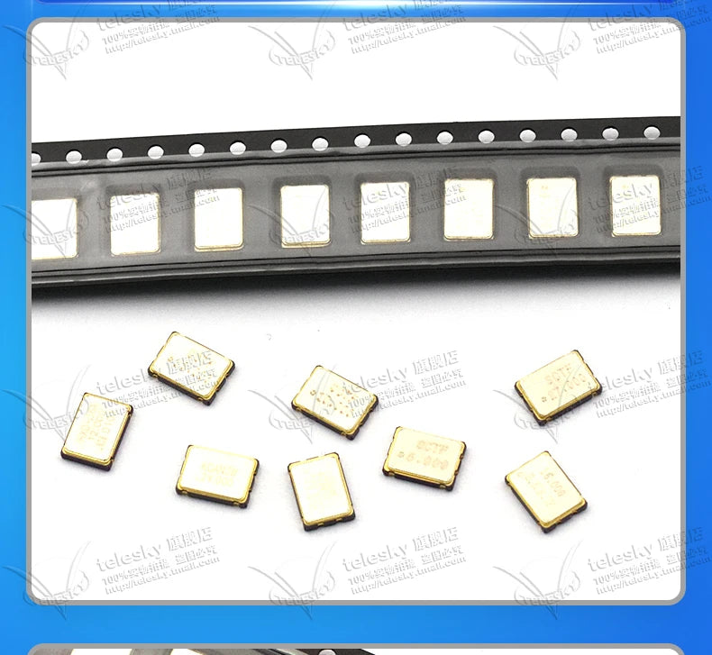 7050 SMD Active Crystal Oscillator SMD Active Clock Oscillator 5x7mm 4-pin 25M 25MHz 4M 6M/8/12/24/25/27/30/32/40/48/50/100M