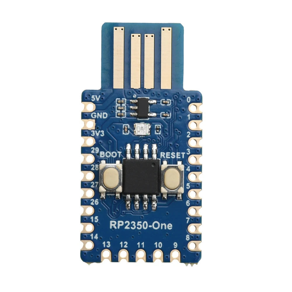 RP2350-One 4Mb Flash Microcontroller Development Board RP2350A Dual Core Dual Architecture Processor Type-A for Raspberry Pi