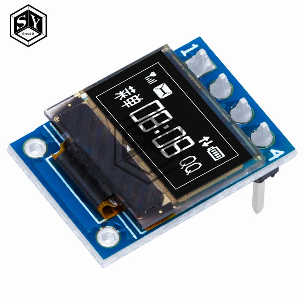 0.42" 0.42 Inch White OLED Display LCD Module 72X40 Serial Screen White Color I2C IIC/SPI Interface SSD1306 72*40 For Arduino