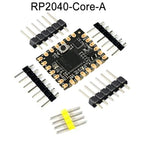 AA87 For Raspberry Pi Pico Stamp Hole Development Board RP2040-Core-A RP2040 Multifunction Dual Core Processor