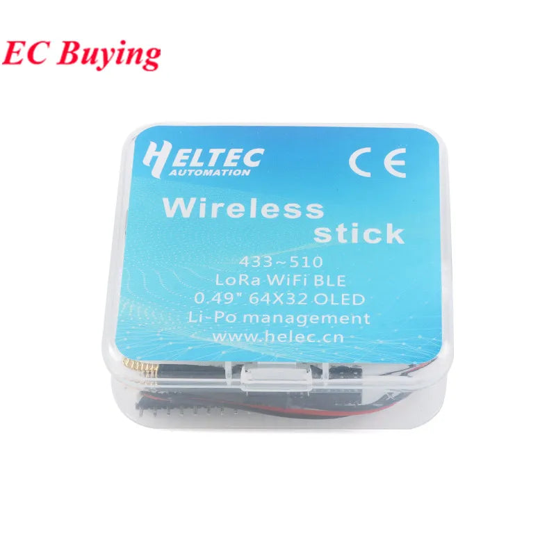 ESP32 Wireless Stick SX1262 LoRa WIFI BLE Development Board LoRAWAN 433-510MHz/863-928MHz Meshtastic Mesh Network For Arduino