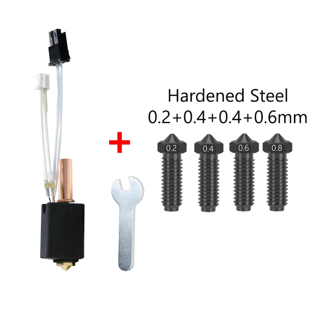 Upgrades for Anycubic Kobra 2 Hotend Kit Thermistor Heater Cartridge 0.4mm Print Hot End for Kobra2 Plus Neo Kobra 2 3D Printer
