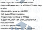433MHZ SX1278 LoRa Module 433M 10KM Ra-02 Wireless Spread Spectrum Transmission Board 2.4G IPX Antenna for Smart Home