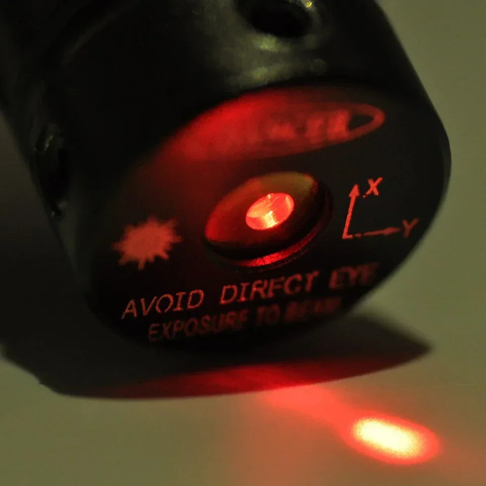 Mini Laser Pointer Red Dot Laser Sight with 635-655nm Adjustable 11mm/20mm Rail Mount Toy Gun Pistol Laser Sight