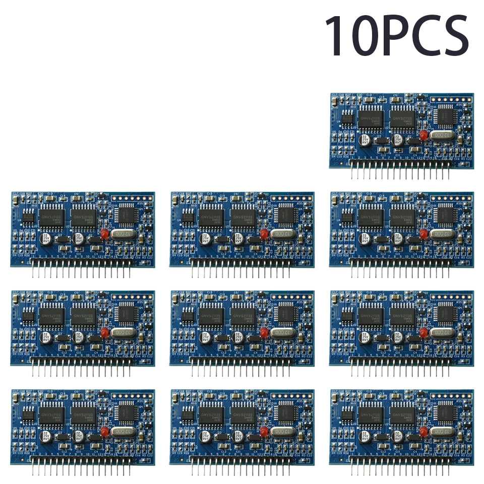 1-10PCS 5V DC-AC Pure Sine Wave Inverter SPWM Driver Board EGS002 12Mhz Crystal Oscillator EG8010 + IR2113 Driving Module LCD