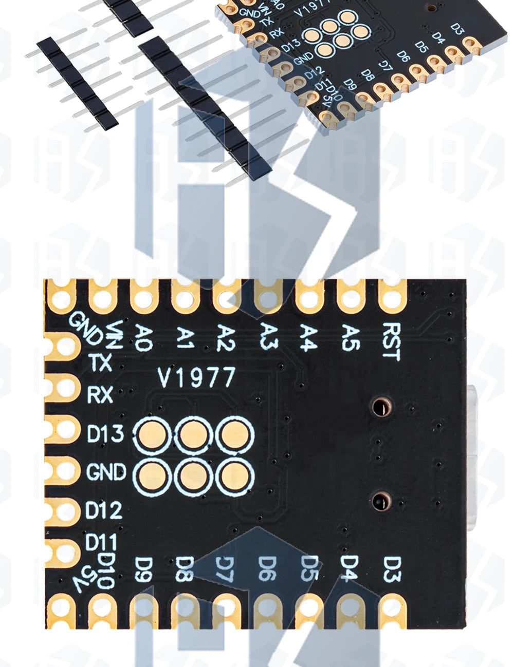 1~10PCS Super Mini Nano V3 Atmega328P Microcontroller Core Board Soldering Development Board Improved Version Module EGBO