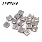 5-50PCS 0630 SMD Molding Power Inductors 0630 1UH 1.5UH 2.2UH 3.3UH 4.7UH 6.8UH 10UH 15UH 22UH 33UH 47UH 1R0 2R2 Power Inductor