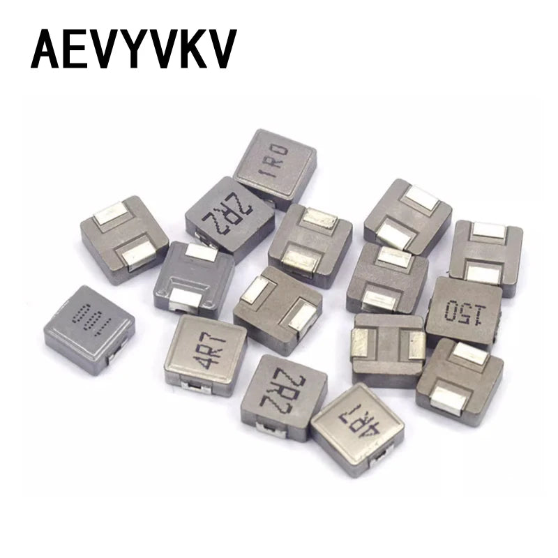 5-50PCS 0630 SMD Molding Power Inductors 0630 1UH 1.5UH 2.2UH 3.3UH 4.7UH 6.8UH 10UH 15UH 22UH 33UH 47UH 1R0 2R2 Power Inductor