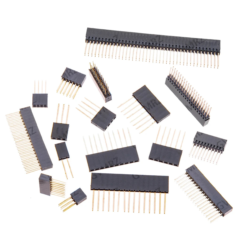 2/3/4/6/8/10/15 Pin 2.54 mm Stackable Long Legs Femal Header For Arduino Shield