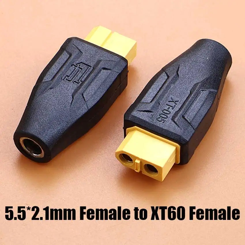 XT60 To USB Type C DC Power Connector Set XT60 Female To Type-C DC 5.5x2.1 5.5x2.5 Jack Charging Plug Adapter For UAV Laptops