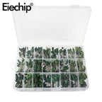 180/660pcs Polyester Film Capacitor Kit 100V 18/24values Set of Capacitor 2A331 2A471 2A561 2A681 2A102  2A102J 2A152J 2A222J