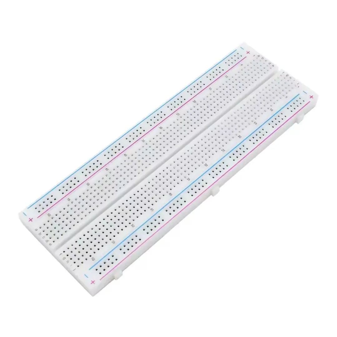 Mb-102 Mb102 Breadboard 400 830 Point Solderless Pcb Bread Board Test Develop Dupont Line Diy For Arduino Laboratory Syb-830