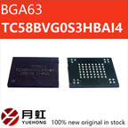 TC58BVG0S3HBAI4 BGA63 Ball NAND Flash Memory 128MB Original Flash Memory TOSHIBA KIOXIA