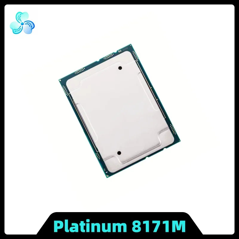 Xeon Platinum 8171M CPU 2.6GHz 35.75MB 26-Cores 52-Thread 205W LGA3647 CPU Processor for Server Motherboard PLATINUM8171M