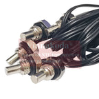 1/2/5PCS M8 Hexagonal Probe NTC Thermistor Temperature Sensor M8x1.25MM Thread B3950 5/10/15/20/50/100K L1M