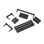 10pcs 2mm 2.0mm Pitch FC 6/8/10/12/14/16/18/20/22/24/26/30/34/40/44/50/60 Pin IDC Female Header Connector For 1mm Flat Cable