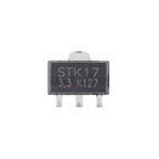 20PCS AMS1117 SOT-89 Series 1.2V 1.5V 1.8V 2.5V 3.3V 5V ADJ AMS1117-3.3 AMS1117-5.0 SMD 1117 1A Low Dropout Voltage Regulator