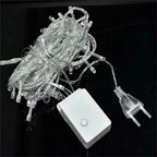 Holiday Outdoor 100 LED String Lights 10M 220V 110V Christmas Xmas Wedding Party Decorations Garland Lighting Christmas light