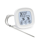 Tp700 Digital Remote Wireless Food Kitchen Oven Thermometer Probe For BBQ Grill  Oven Meat Timer  Temperature  Manually Set