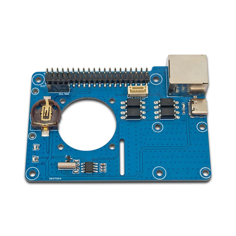 LCKVM Computer Remote Control PiKVM Expansion Board ATX Power Control OLED PCF8563 RTC