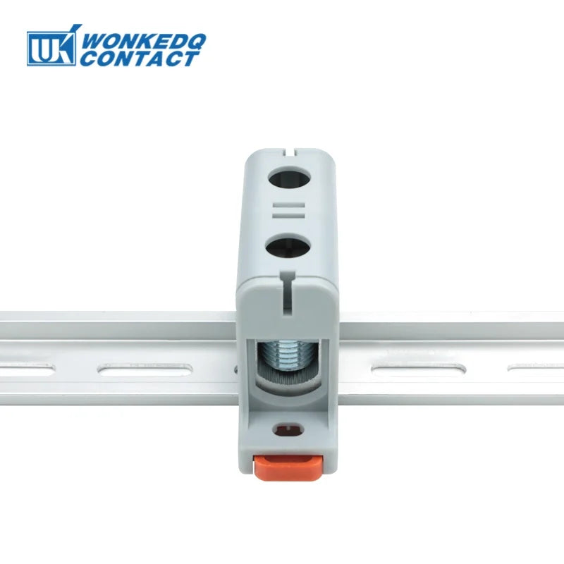 Aluminum Power Distribution Block WKL 50/95/150/240 mm² Cable Connector Din Rail Terminal Block Box WKL50/WKL95/WKL150/WKL240