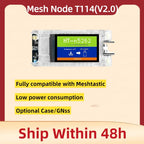 Heltec T114 V2 Meshtastic Tracker Nordic nRF52840 SX1262 LoRaWAN Arduino Positioning Development board Low Power TFT Display BLE