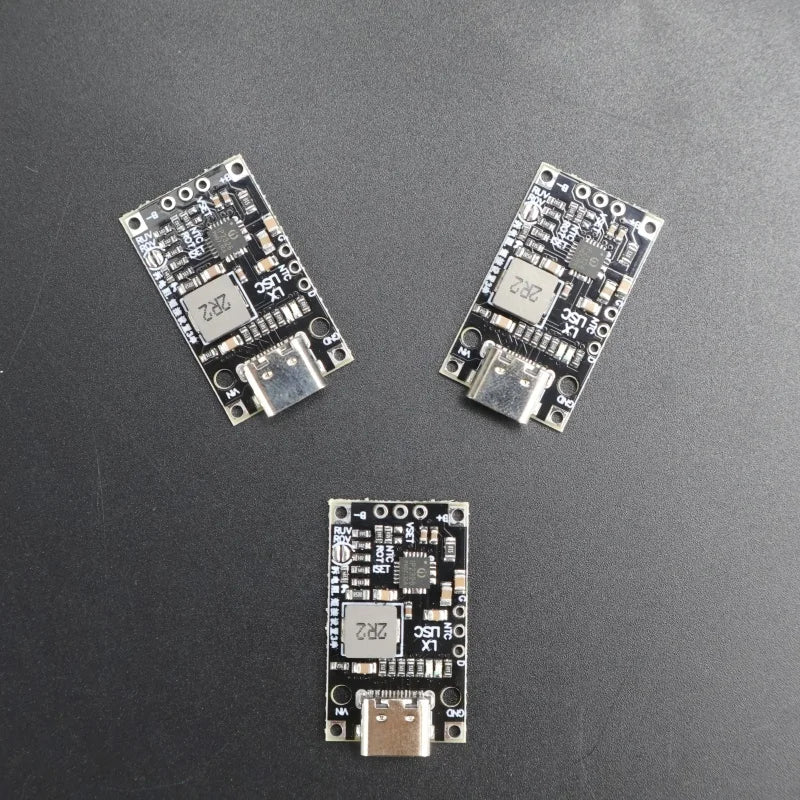 Type-C USB 2S/3S BMS 15W 8.4V 12.6V 1.5A Lithium Battery Charging Boost Module With Balanced Support Fast Charge With Indicator