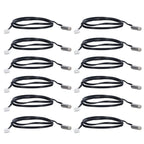 10Pcs Temperature Sensor Probe NTC Thermistor Temp Transducer 5x25mm Cylindrical Head 500mm10K B3435