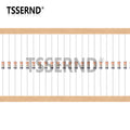 20pcs 1/4W 5% 0.25W Wire Wound Resistor Fuse Winding Resistance 0.5R 10R 0.5 1 2.2 3.3 3.9 4.7 5.1 10 ohm