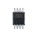 5PCS DS18B20 TO92 SOP8 MSOP8 18B20 DS18B20+ DS18B20Z DS18B20U T&R DIP SMD Programmable Digital Thermometer Temperature Sensor IC