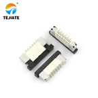 10PCS FFC/FPC connector 0.5mm with locking vertical patch cross misalignment pins 4/6/8/10/12/14/16/18/20/22/24~60P