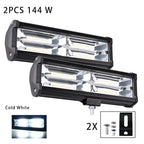 Car Work Light LED Offroad 4x4 Spotlights Fog Lamp Diode Headlight SUV ATV Tractor Boat Trucks Excavator Light Bar 12V 24V