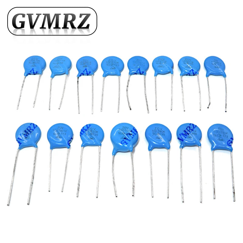 MOV Metal Oxide Varistor DIP Type 07D 10D 14D 20D Series Assorted Models for Electronic Circuit Use
