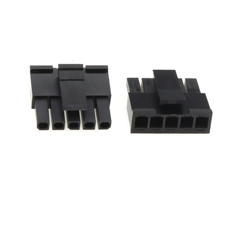 10-50sets 3.0mm Micro-Fit 3.0 Connector Receptacle Housing 2Pin 3 4 5 6 Circuit Plug House Terminal 43640 43645 MX3.0mm