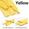 5Meters 3:1 Heat Shrink Tube With Glue Colorful 1.6-50mm Dual Wall Adhesive Lined Polyolefin Shrinkin ﻿Wrap Cable Protect Sleeve
