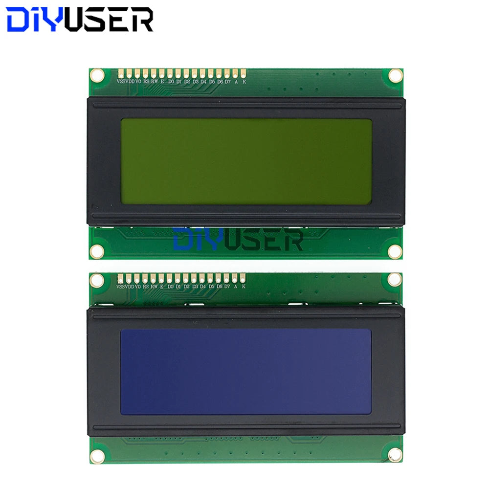 LCD2004 20x4 Character LCD Display I2C Interface Blue/green Backlight , STM32, Raspberry Pi, Save Digital I/O Pins