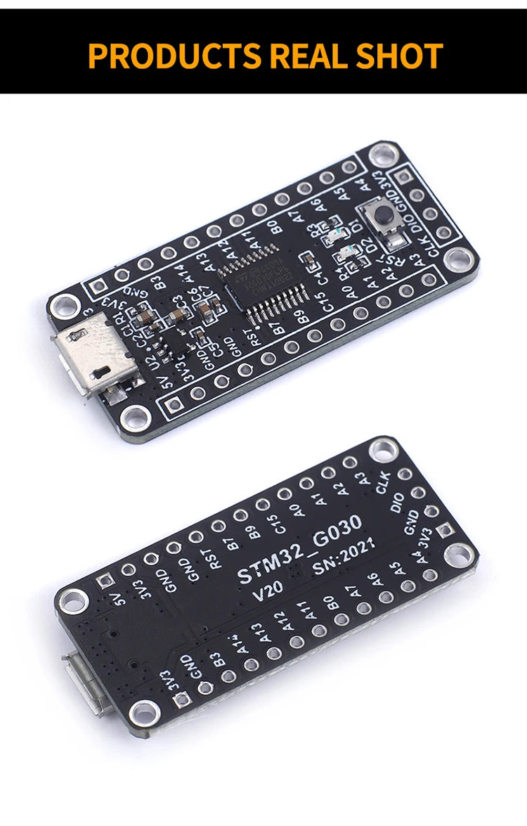 STM32G030F6P6 Mini Development System Board Module STM32G030 STM32 Microcontroller Core Learning Board