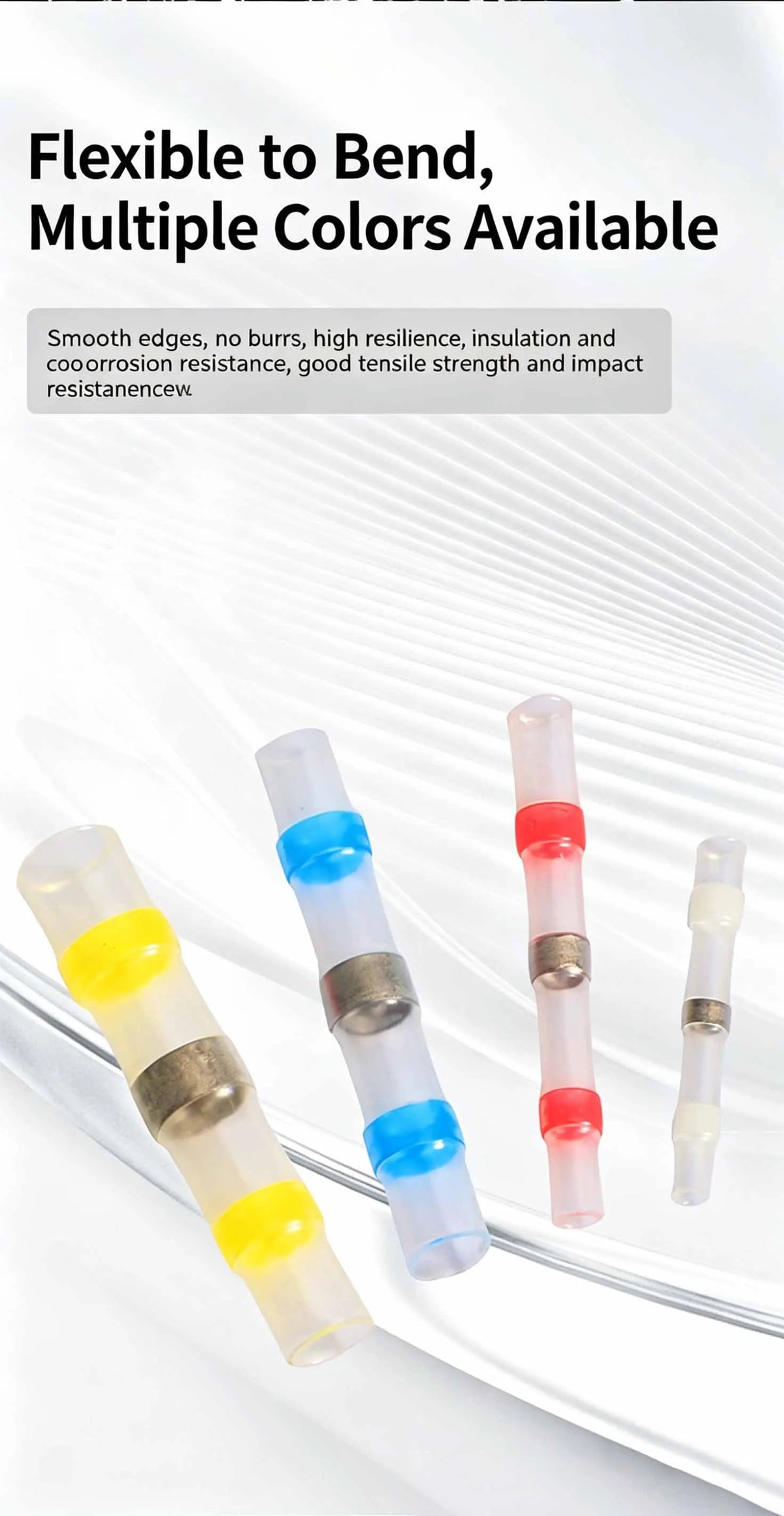 IP67 Waterproof Solder Seal Heat Shrink Wire Connectors Welding Ring Electrical Equipment Cable Connection Heat Shrink Tube